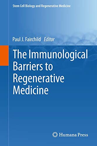 Cubierta de «Immunological Barriers to Regenerative Medicine»