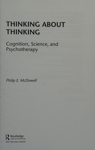 Cubierta de «Thinking about Thinking»
