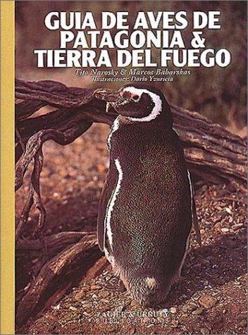 Cubierta de «Guía de aves de Patagonia & Tierra del Fuego»