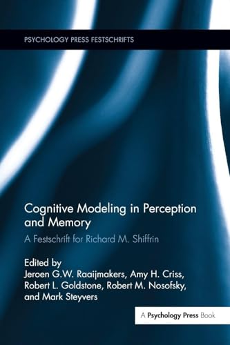 Cubierta de «Cognitive Modeling in Perception and Memory»