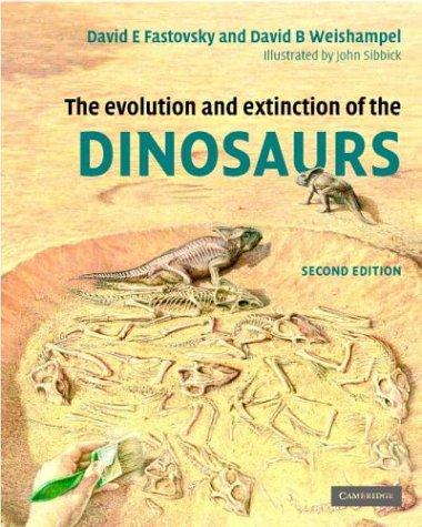 Cubierta de «The evolution and extinction of the dinosaurs»