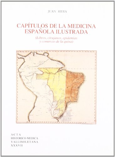 Cubierta de «CAPÍTULOS DE LA MEDICINA ESPAÑOLA ILUSTRADA»