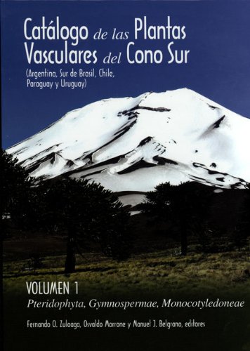Cubierta de «Catálogo de las plantas vasculares del Cono Sur»