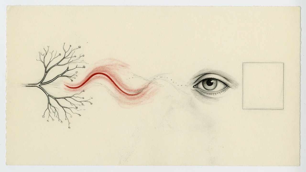 Ilustración de una neurona con una sola marca en una rama, sobre un recorrido.