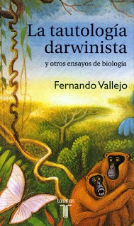 Cubierta de «La tautología darwinista y otros ensayos de biología»