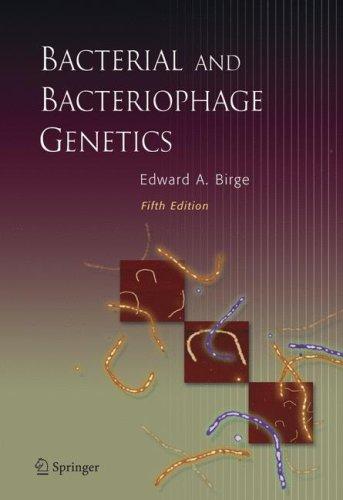 Cubierta de «Bacterial and Bacteriophage Genetics»