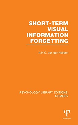 Cubierta de «Short-Term Visual Information Forgetting (PLE: Memory)»