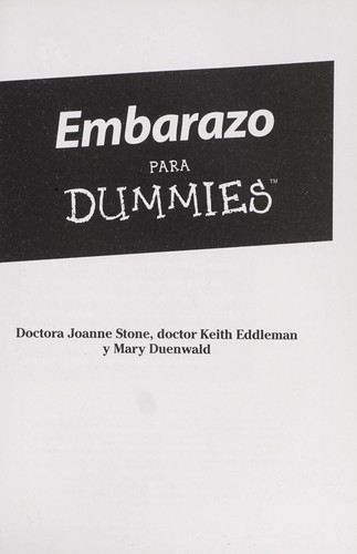 Cubierta de «Embarazo para dummies»