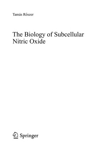 Cubierta de «The Biology of Subcellular Nitric Oxide»