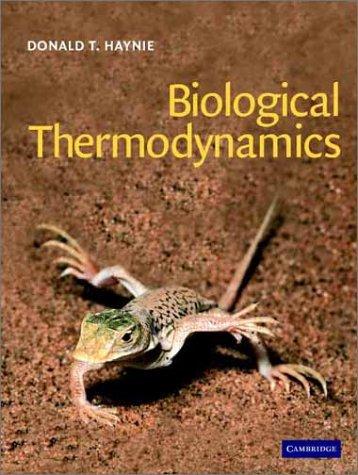 Cubierta de «Biological Thermodynamics»