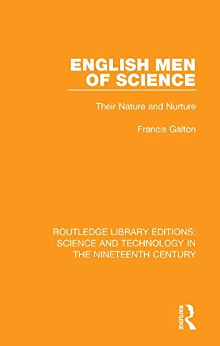 Cubierta de «English Men of Science»