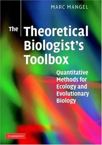 Cubierta de «The Theoretical Biologist's Toolbox»