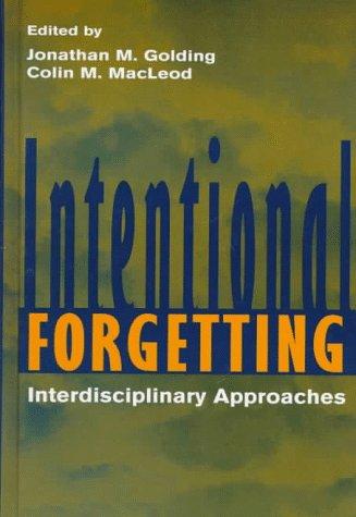 Cubierta de «Intentional Forgetting»