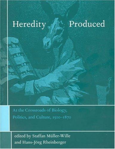 Cubierta de «Heredity Produced: At the Crossroads of Biology, Politics, and Culture, 1500-1870 (Transformations: Studies in the History of Science and Technology)»