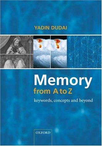 Cubierta de «Memory from A to Z»