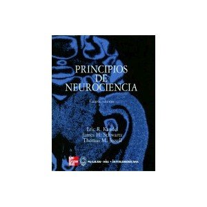 Cubierta de Principios de neurociencia, de Kandel, Schwartz y Jessell. McGraw-Hill, cuarta edición.