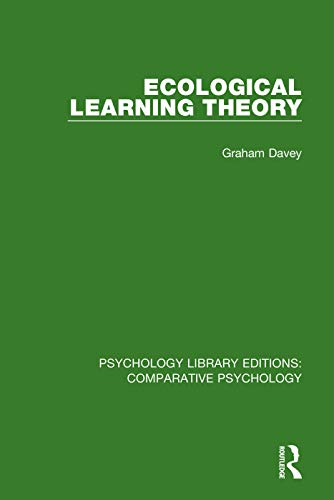 Cubierta de «Ecological Learning Theory»