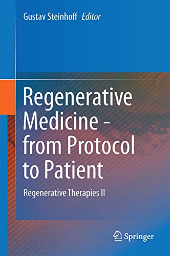Cubierta de «Regenerative Medicine - from Protocol to Patient»