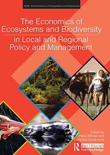 Cubierta de «Economics of Ecosystems and Biodiversity in Local and Regional Policy and Management»