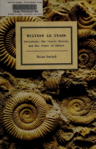 Cubierta de «Written in stone»