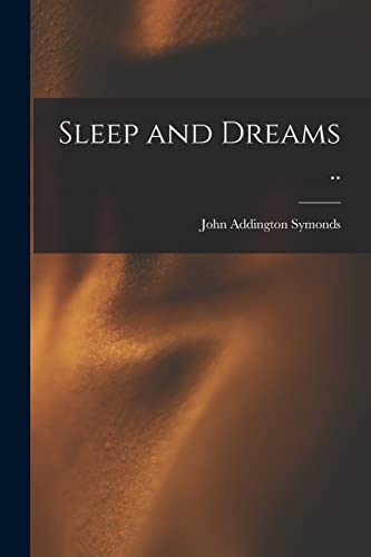 Cubierta de «Sleep and Dreams . .»