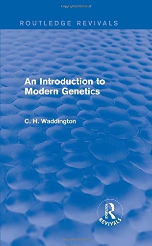 Cubierta de «Introduction to Modern Genetics»