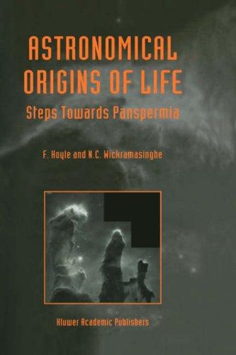 Cubierta de «Astronomical Origins of Life - Steps Towards Panspermia»