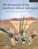 Cubierta de «The Mammals of the Southern African Sub-region»