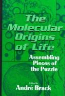 Cubierta de «The Molecular Origins of Life»