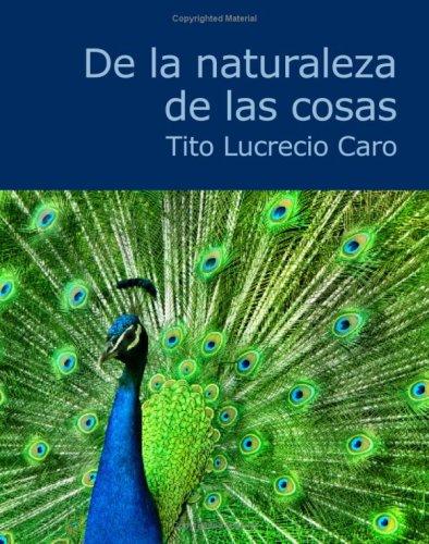 Cubierta de «De la Naturaleza de la Cosas (Large Print Edition)»